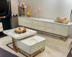 Luxury Center Table With TV Console