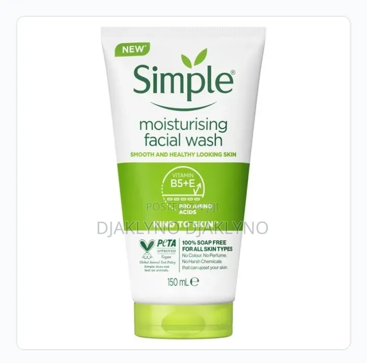 Simple Moisturizing Face Wash -150ml