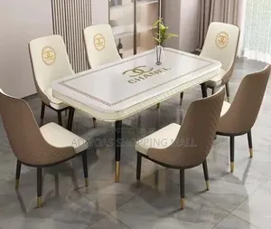 Royal Luxury 6 Seater Marble Dining Set