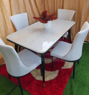 4 Seater Marble Dining Set