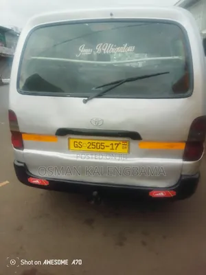 Toyota HiAce 2003 Silver