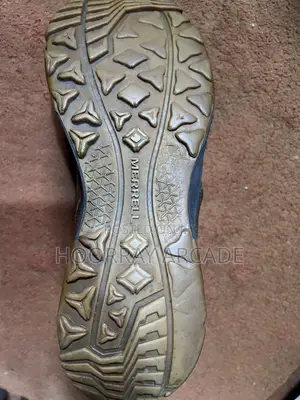 Merrel Brown Leather Work Boot Men's Durable Footwear (Size 46)