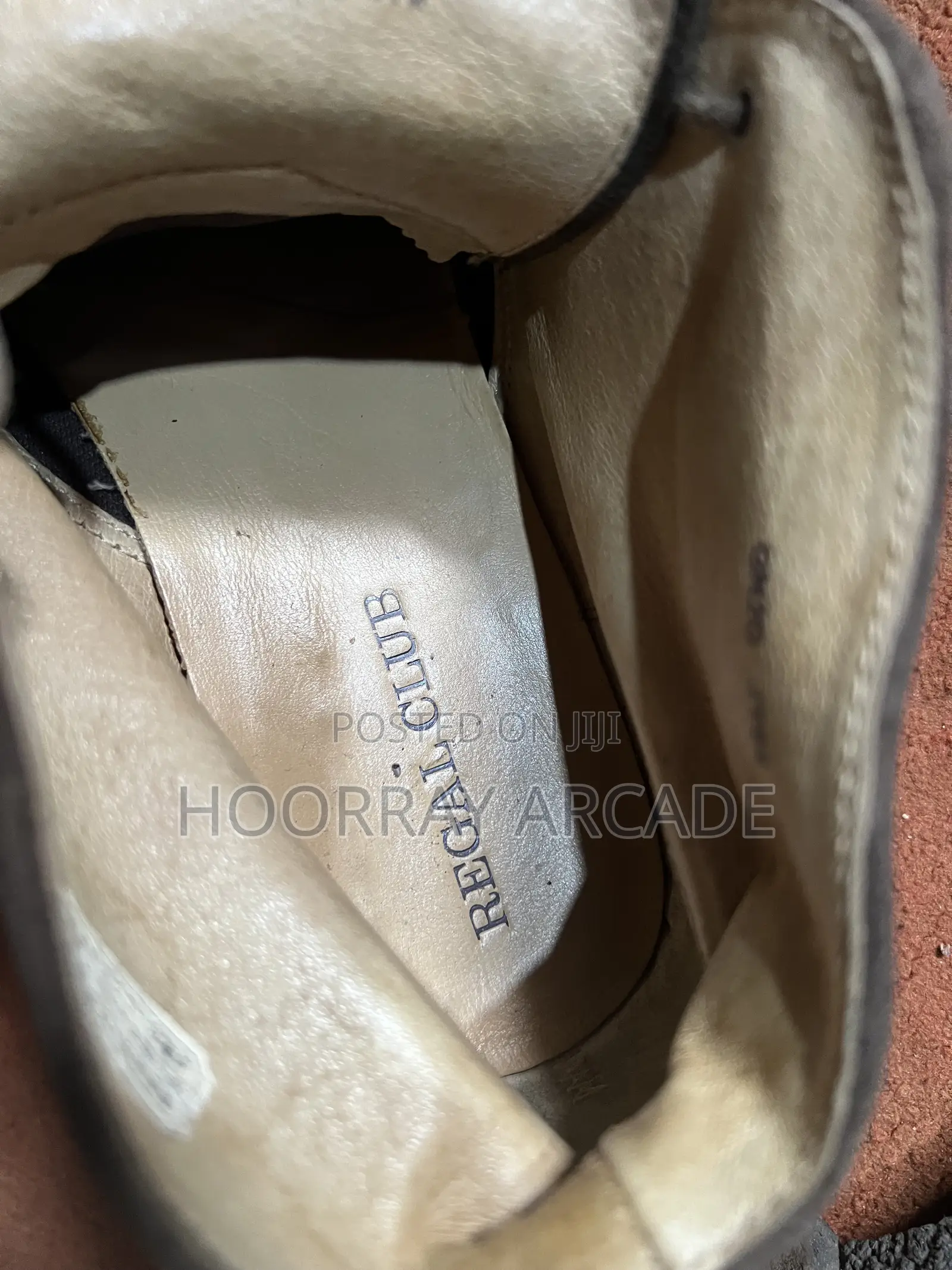 Mens Brown Suede Desert Boots Chukka Boots Lace-Up (Size 42.5)