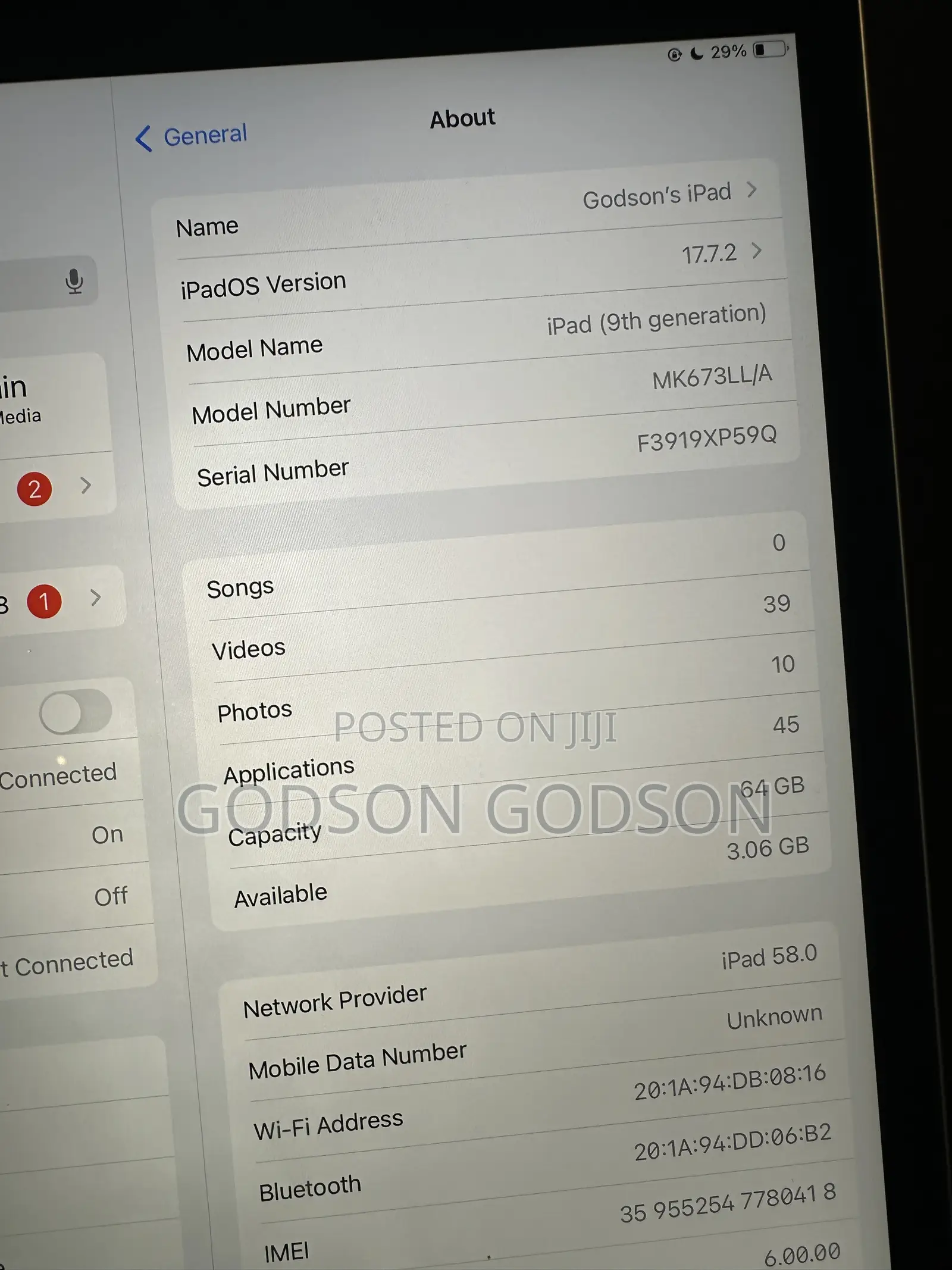 Apple iPad 10.2 (2020) 64 GB Gray