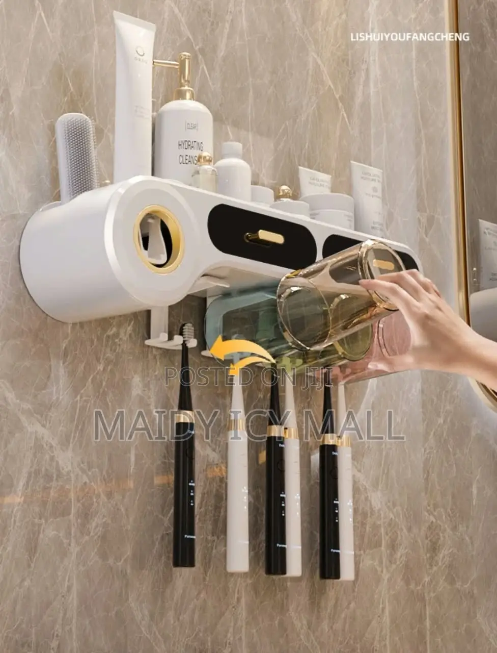 Toothpaste and Brush Holder