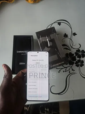 New Samsung Galaxy S21 Ultra 5G 256 GB Black