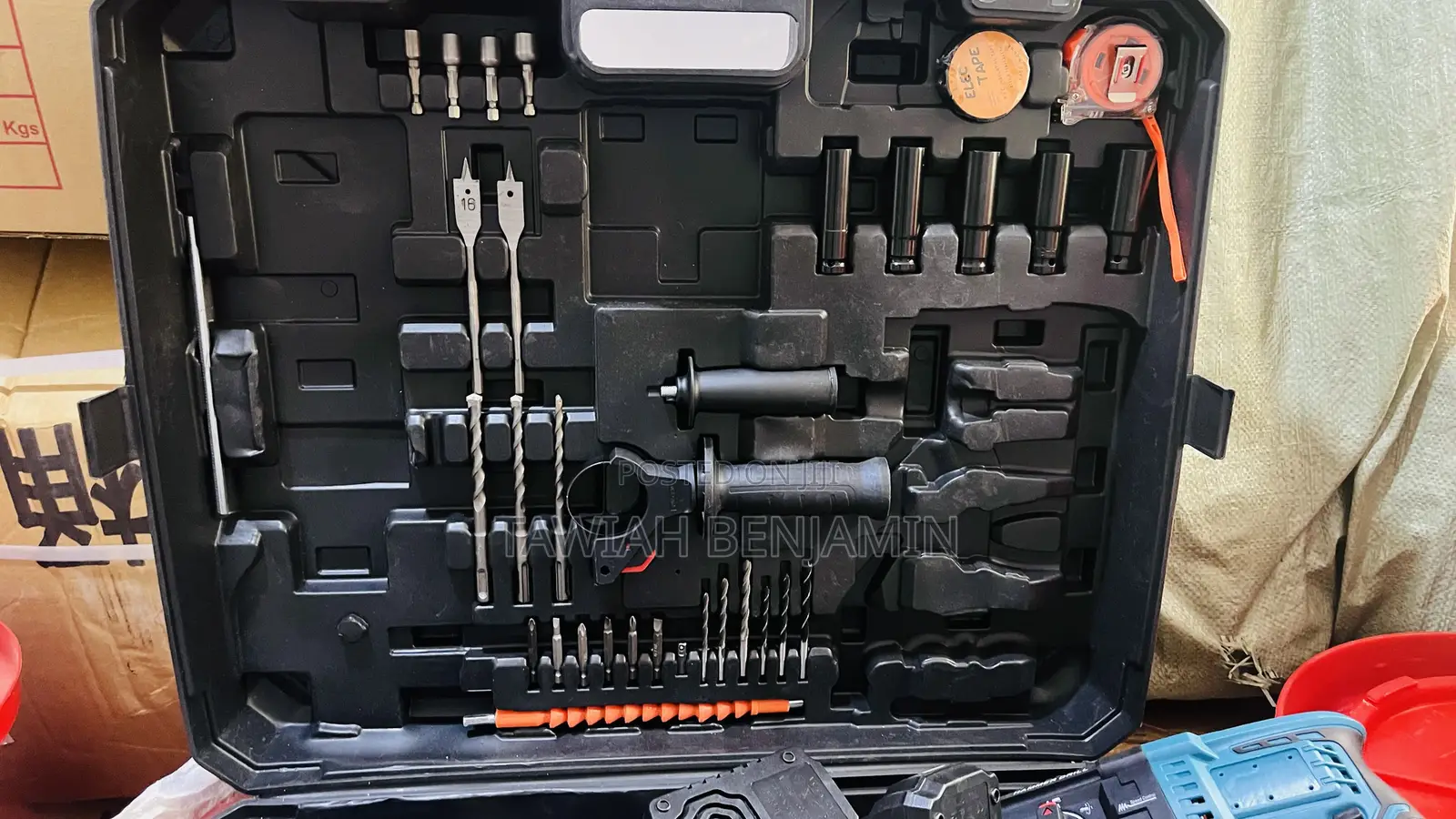 *5-in-1 Drill Cordless 21V Power Tool Combo Kit