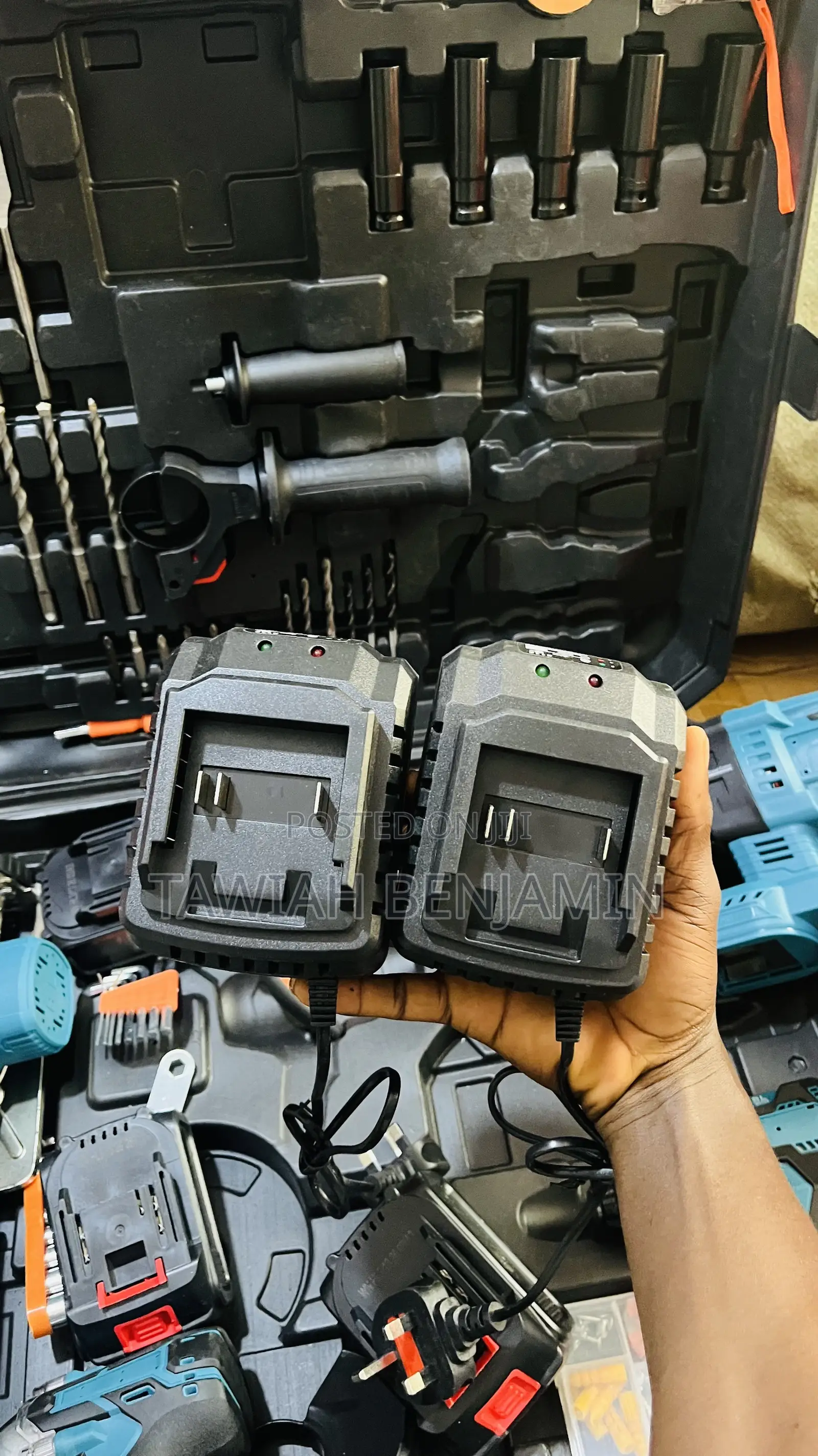 *5-in-1 Drill Cordless 21V Power Tool Combo Kit