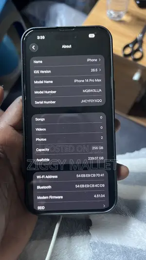 Apple iPhone 14 Pro Max 256 GB Purple