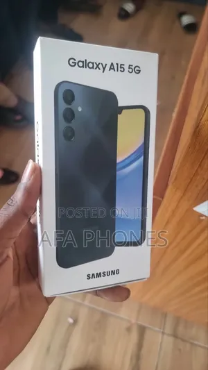 New Samsung Galaxy A15 128 GB Black