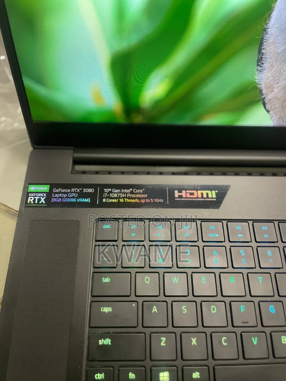 Laptop Razer Blade Pro 64GB Intel Core i7 SSD 1T