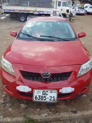 Toyota Corolla 2009 Red