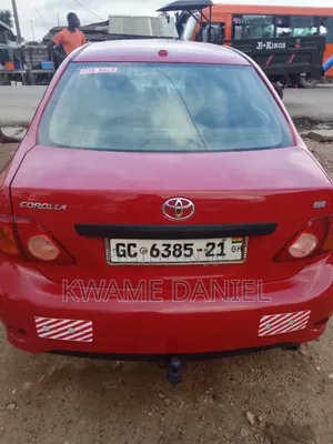 Toyota Corolla 2009 Red