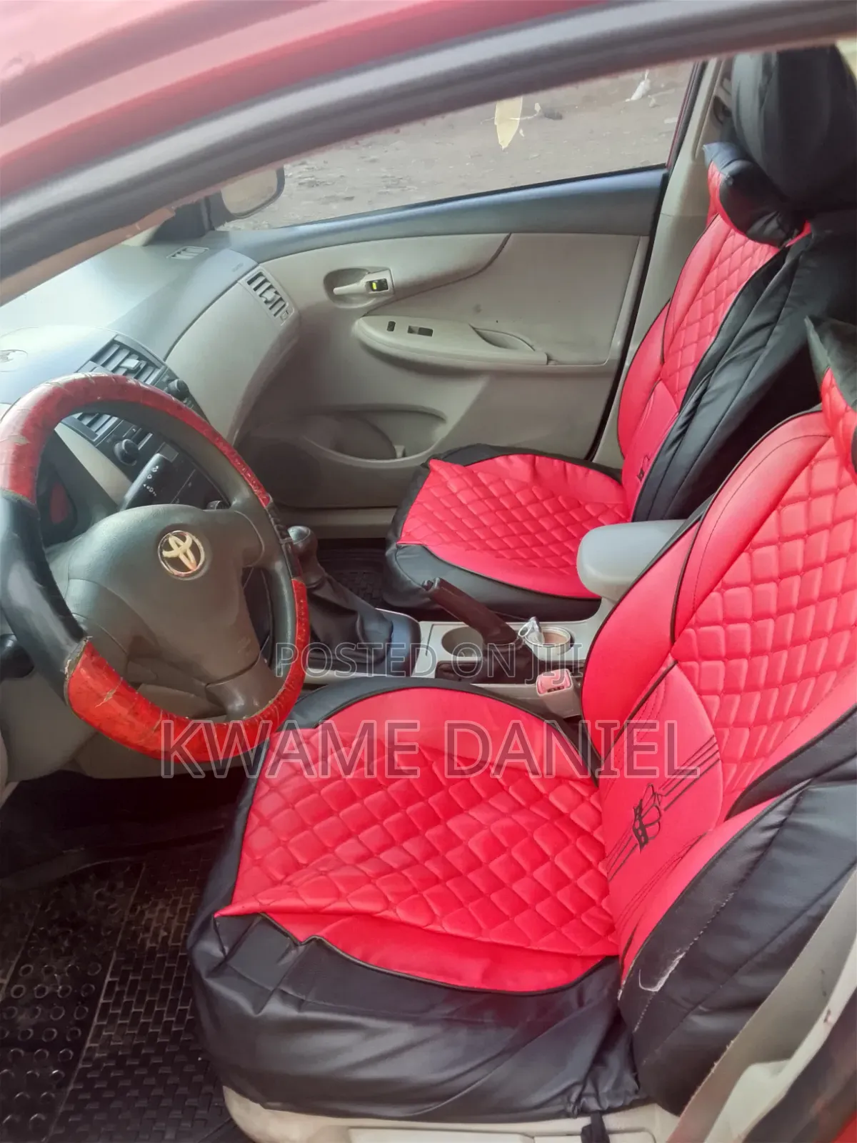 Toyota Corolla 2009 Red