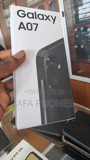 New Samsung Galaxy A07 64 GB Black