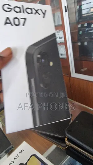New Samsung Galaxy A07 64 GB Black