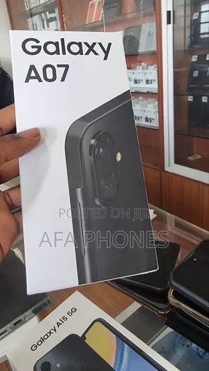 New Samsung Galaxy A07 64 GB Black