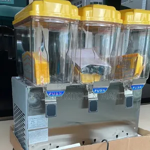 Electric Commercial Beverage Dispenser Hot/Cold (3 Tanks)