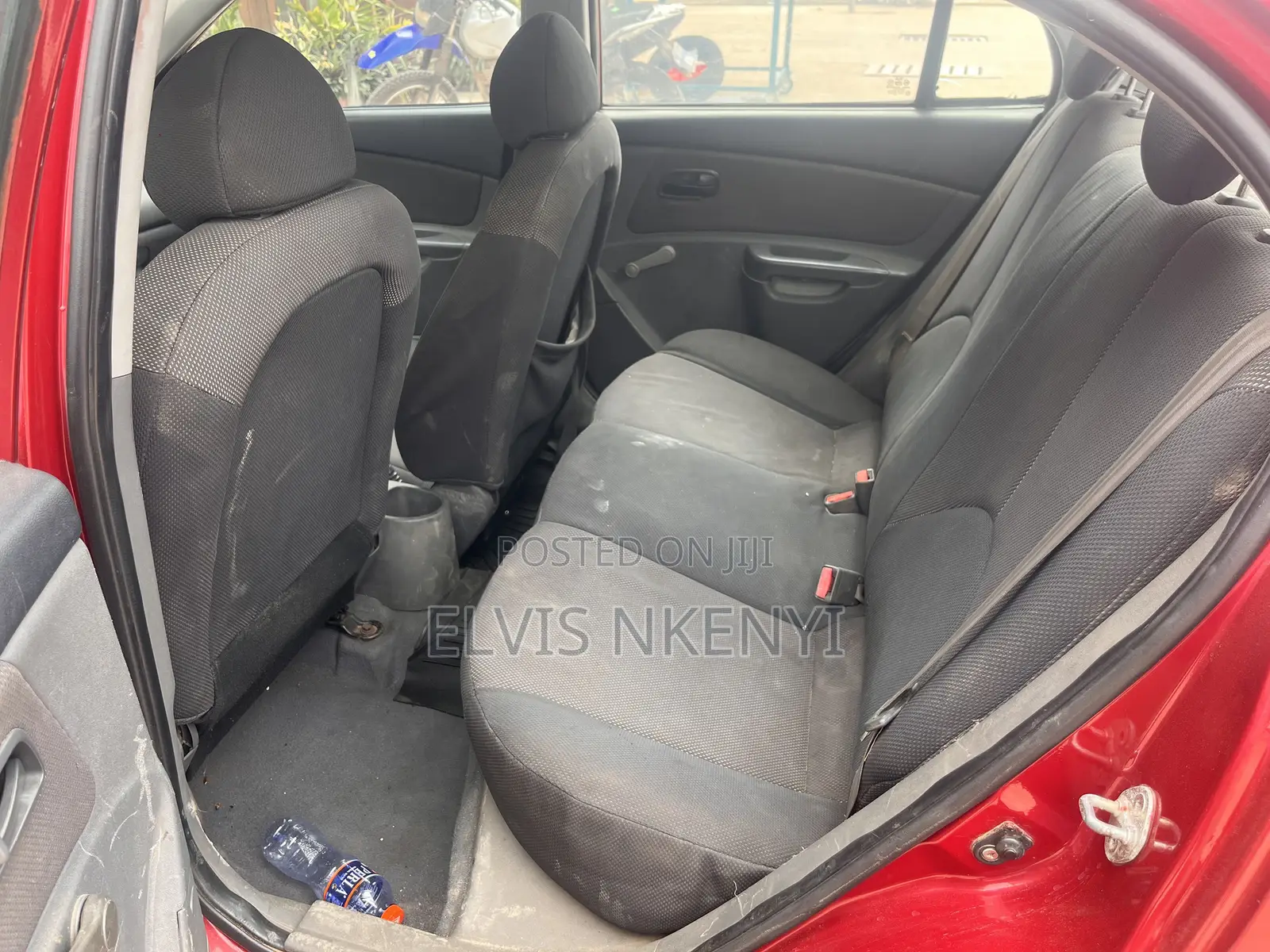 Kia Rio LX 4dr Sedan (1.6L 4cyl 4A) 2010 Red
