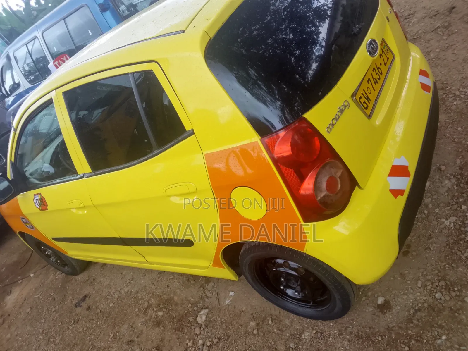 Kia Morning 2012 Yellow
