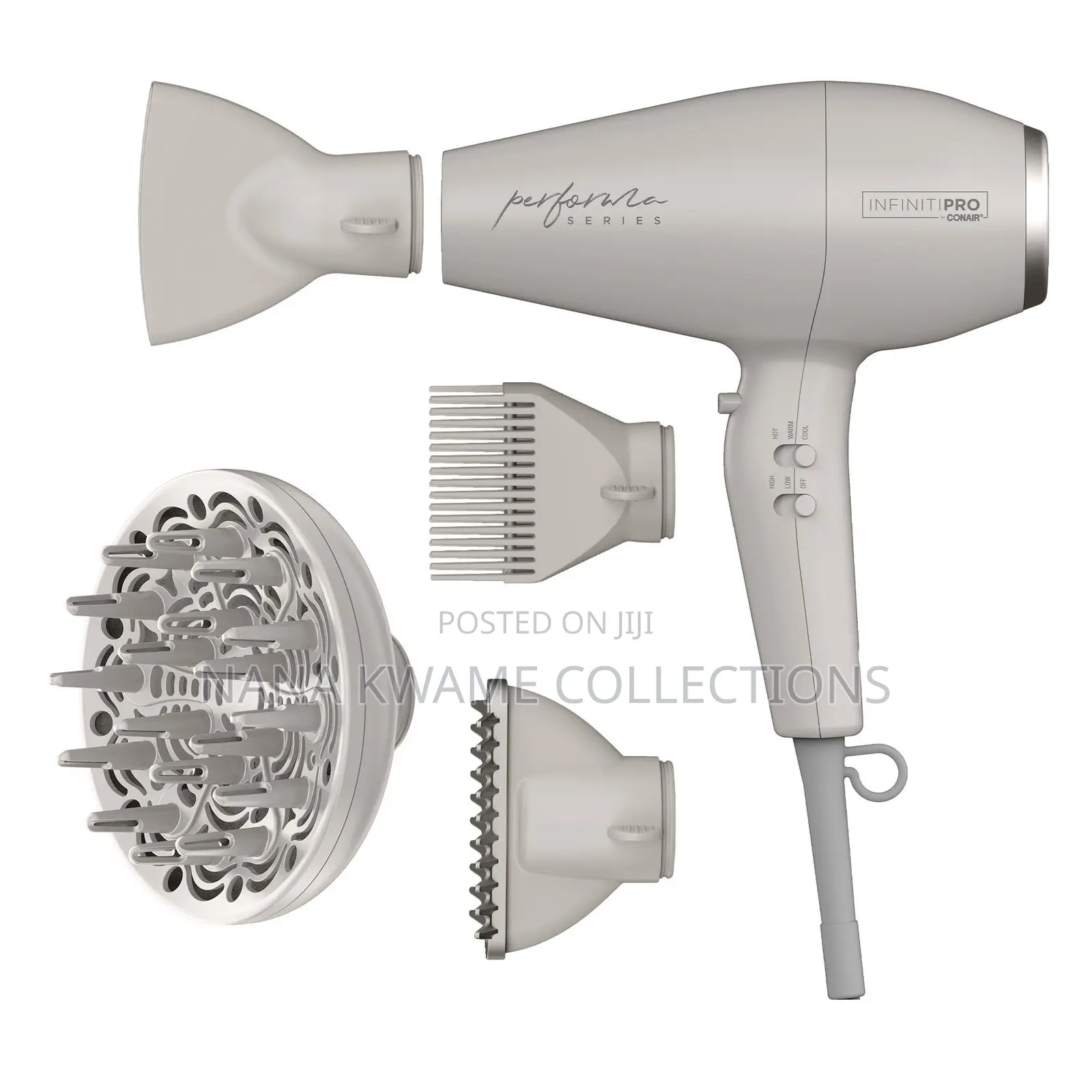 Conair InfinitiPRO Performa Series Ionic Ceramic Hair Dryer.