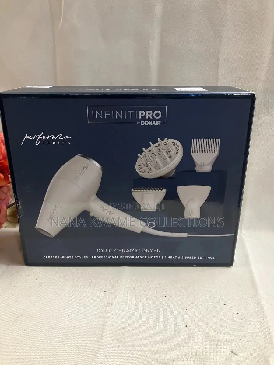Conair InfinitiPRO Performa Series Ionic Ceramic Hair Dryer.