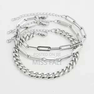 Silver Trio Bracelet Set
