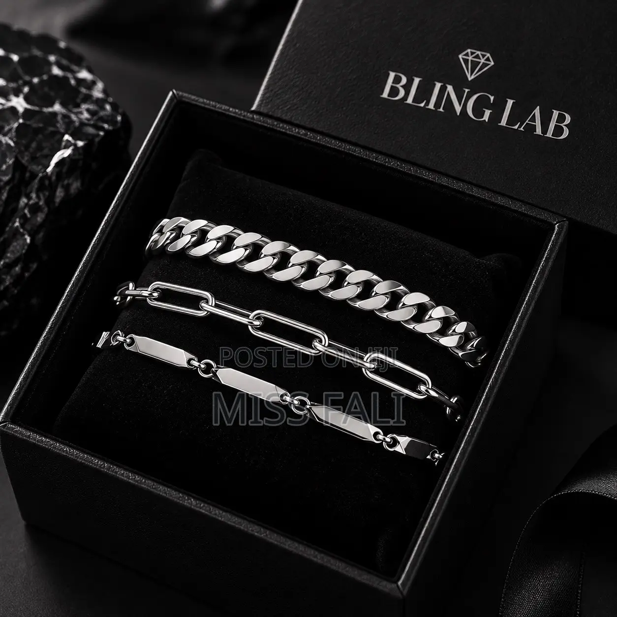 Silver Trio Bracelet Set