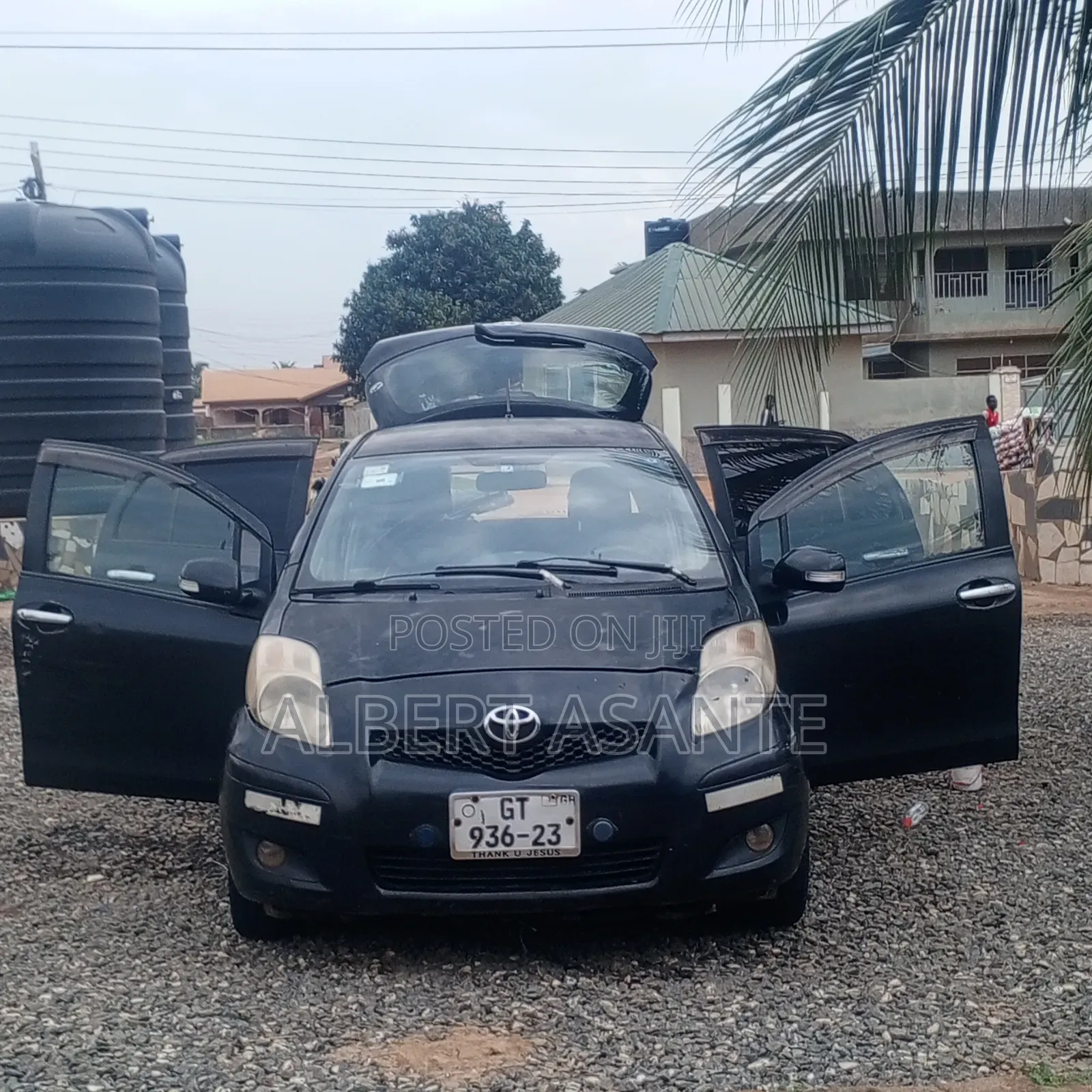 Toyota Vitz 2009 Black