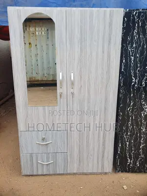 2 in 1 Wooden Wardrobe