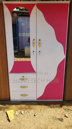 2 in 1 Wooden Wardrobe