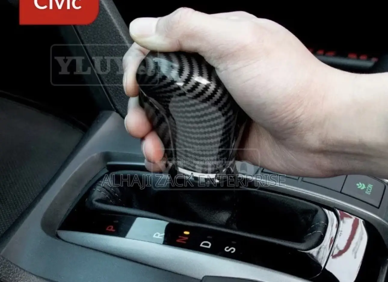 Honda Civic 2016-2020 Gear Knob Cover