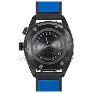 Movado Bold Silicone Strapped Gent's Watch 44mm Case Size.