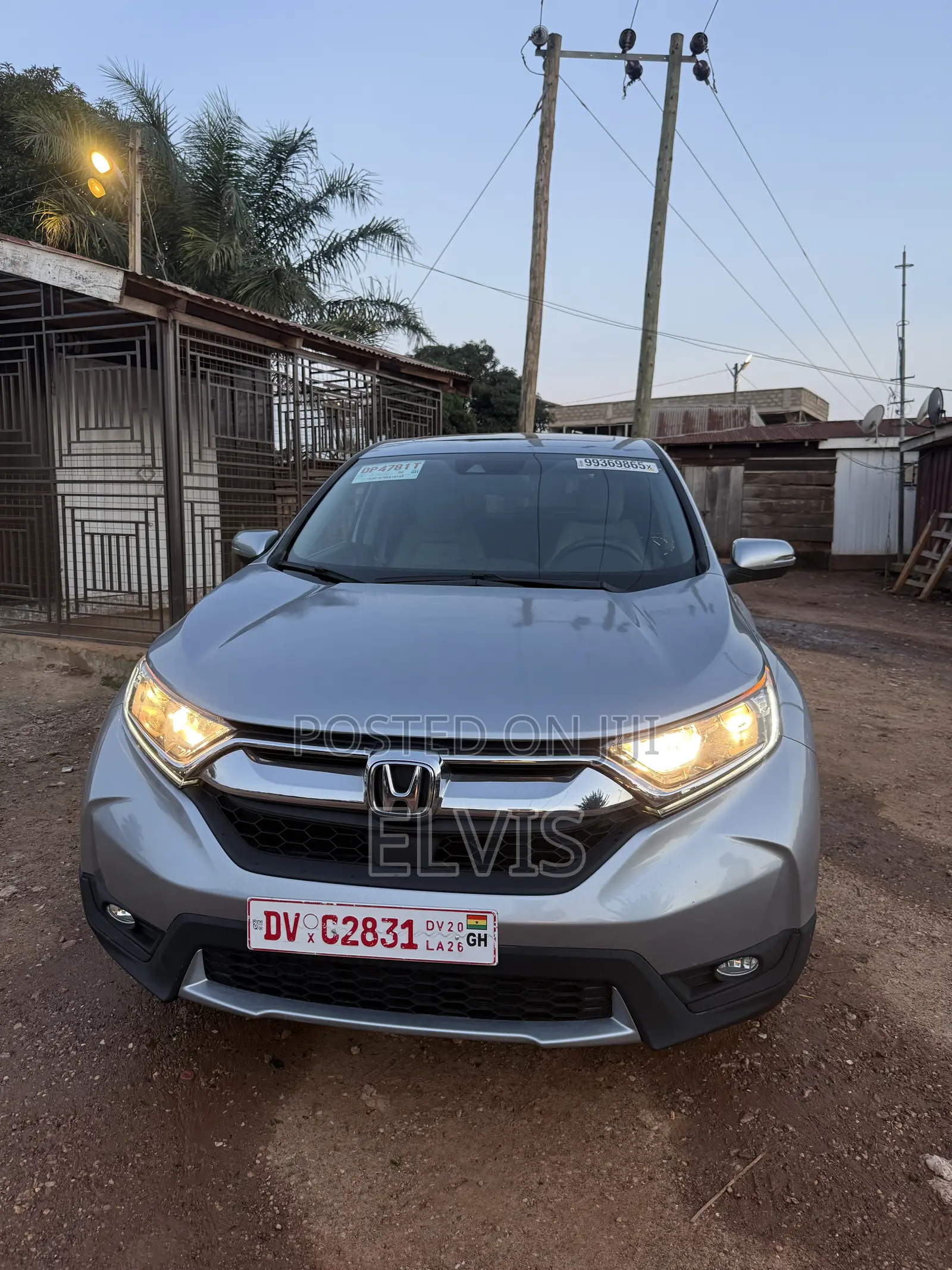 Honda CR-V EX AWD 2018 Silver