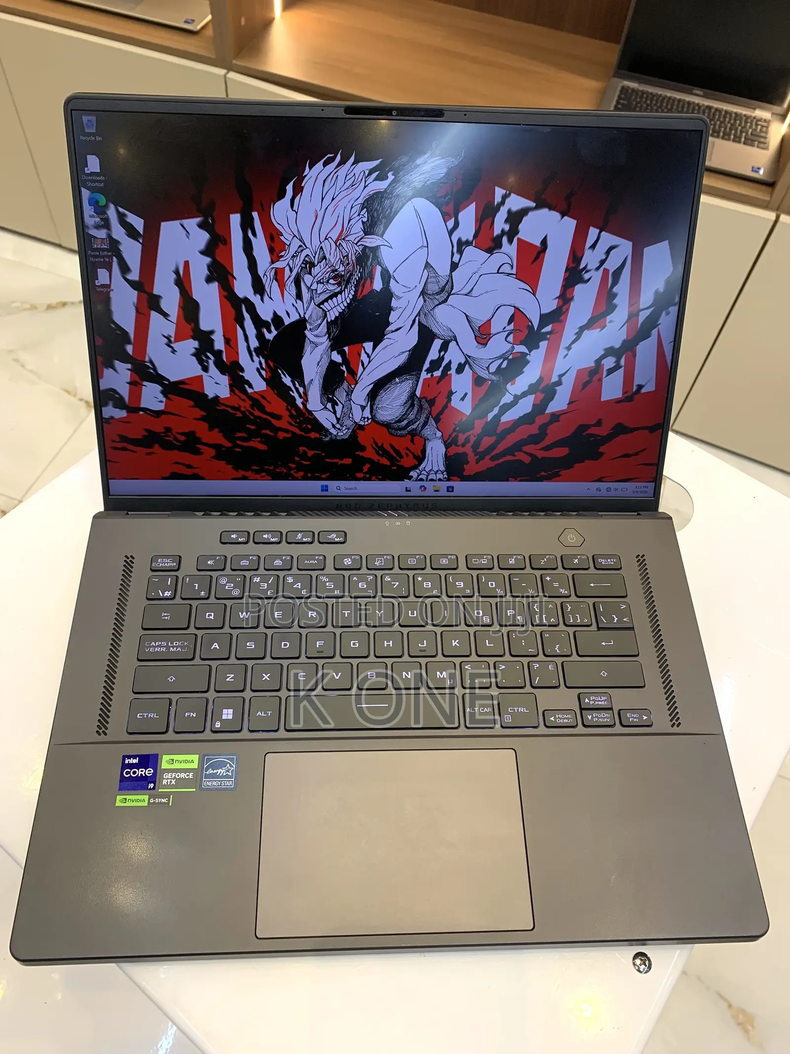 Laptop Asus ROG Zephyrus G16 16GB Intel Core i9 SSD 1T