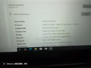 Laptop Dell Latitude 7280 8GB Intel Core i7 SSD 256GB