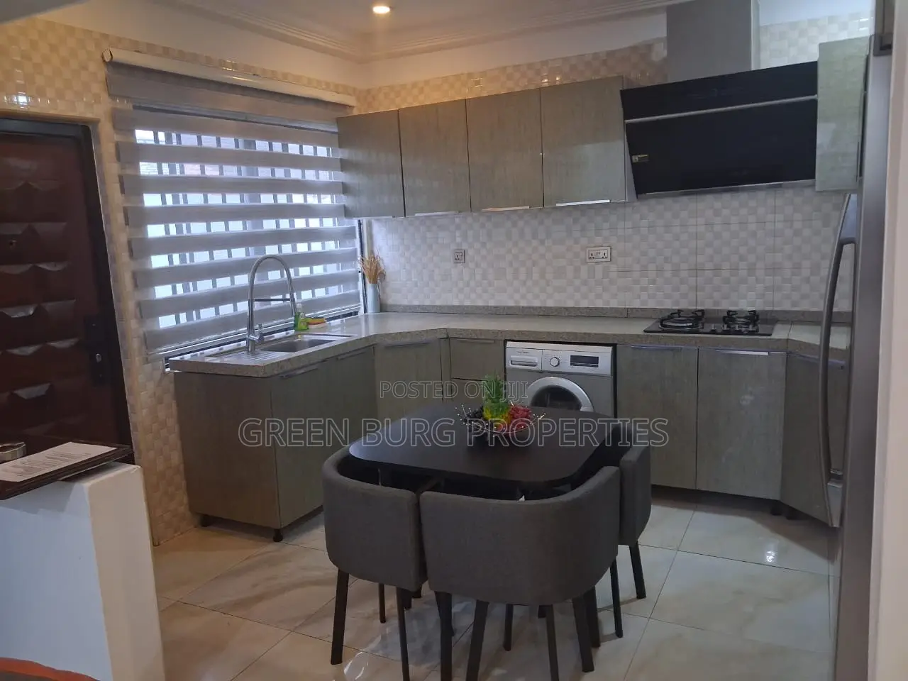 Furnished 2bdrm House in Green, East Legon for rent