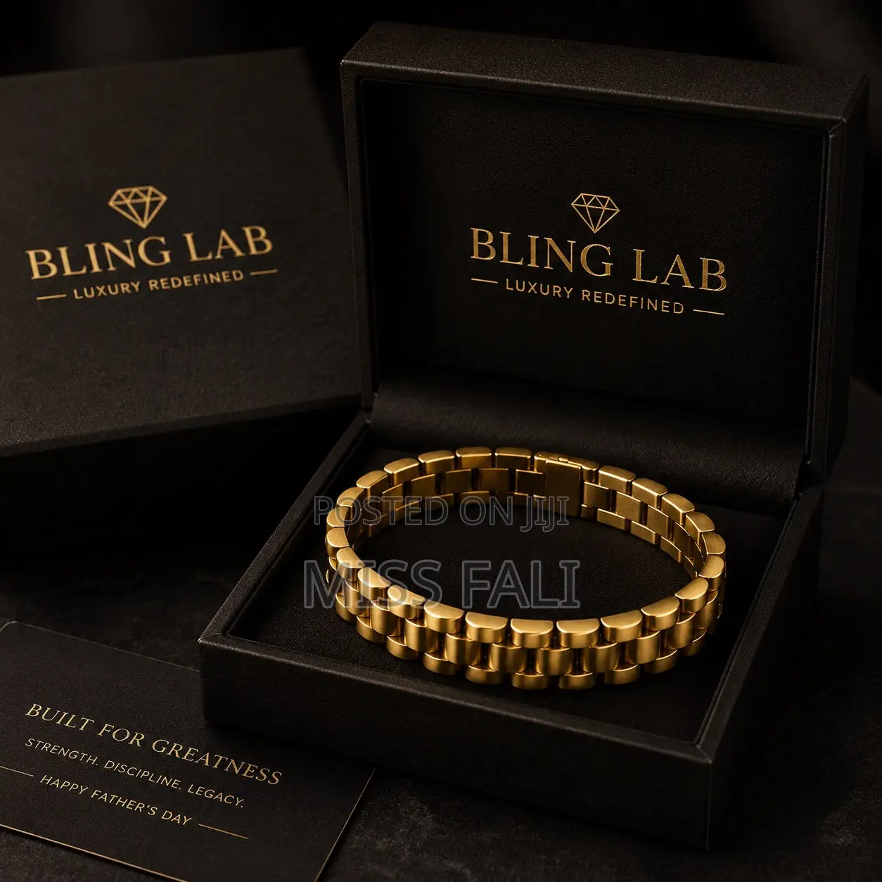 Titan Gold Link Bracelet