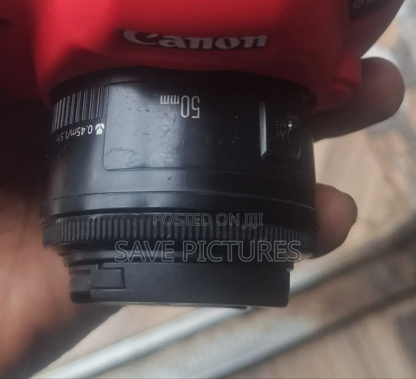 Canon 60D + 50MM Lens