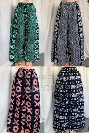 Ladies African Print Pants