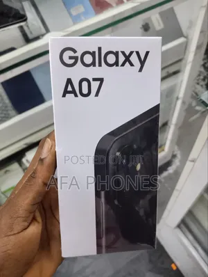 New Samsung Galaxy A07 64 GB Black