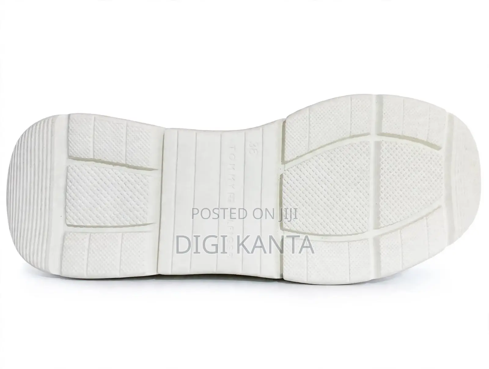 Tommy Hilfiger Beige Platform Sneakers - Size 38 Available