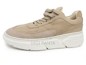 Tommy Hilfiger Beige Platform Sneakers - Size 38 Available