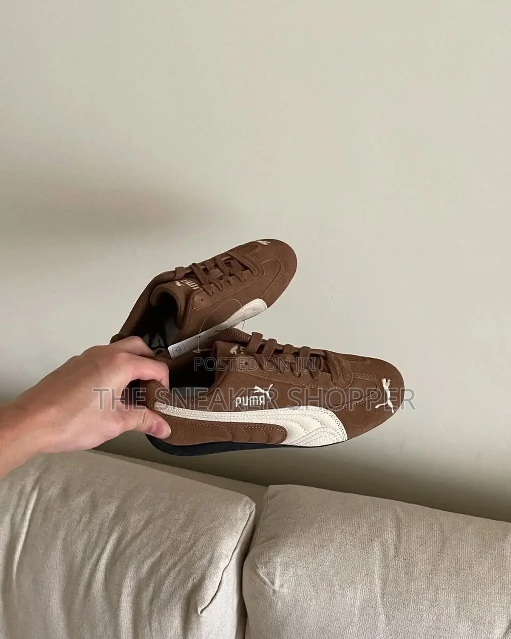 PUMA SPEEDCAT OG - Brown / Chocolate / White