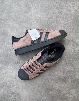 Adidas Superstar Suede - Ash / Brown Strata / Core Black