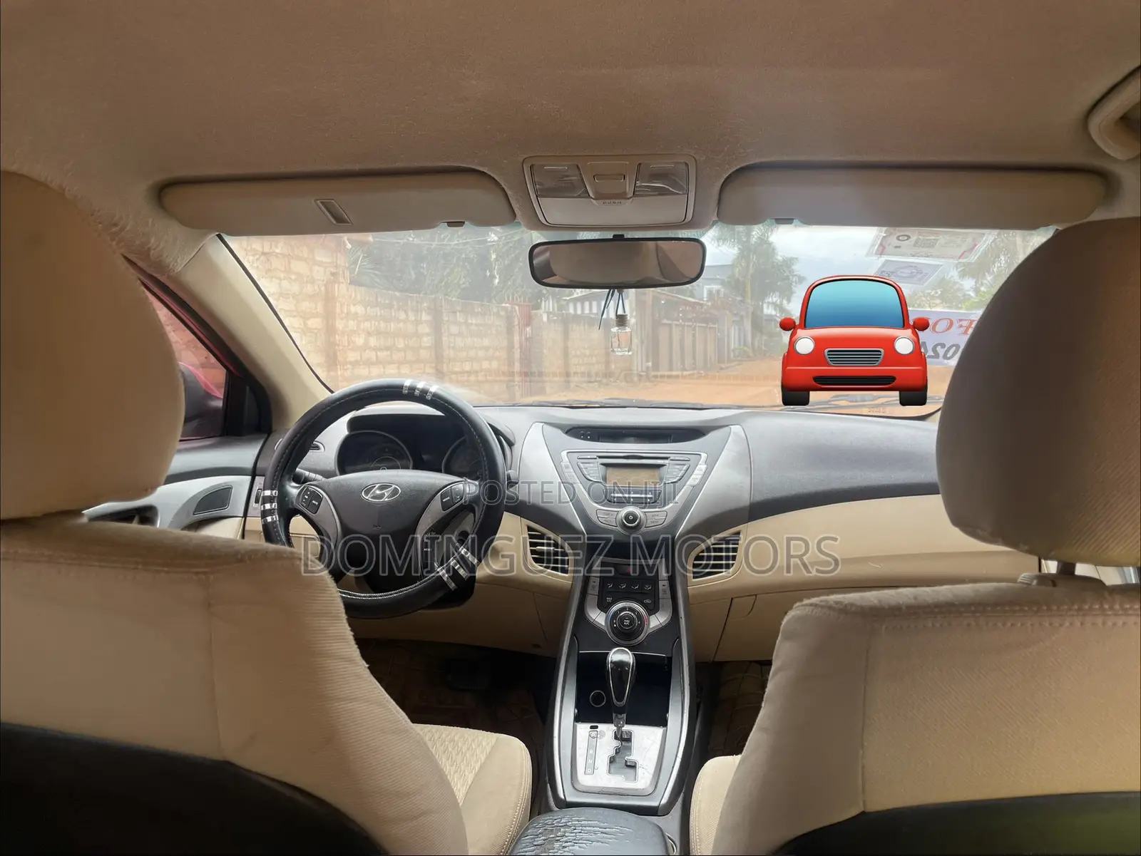 Hyundai Elantra 2013 Red