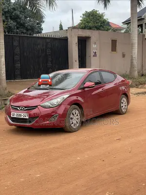 Hyundai Elantra 2013 Red