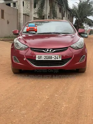 Hyundai Elantra 2013 Red