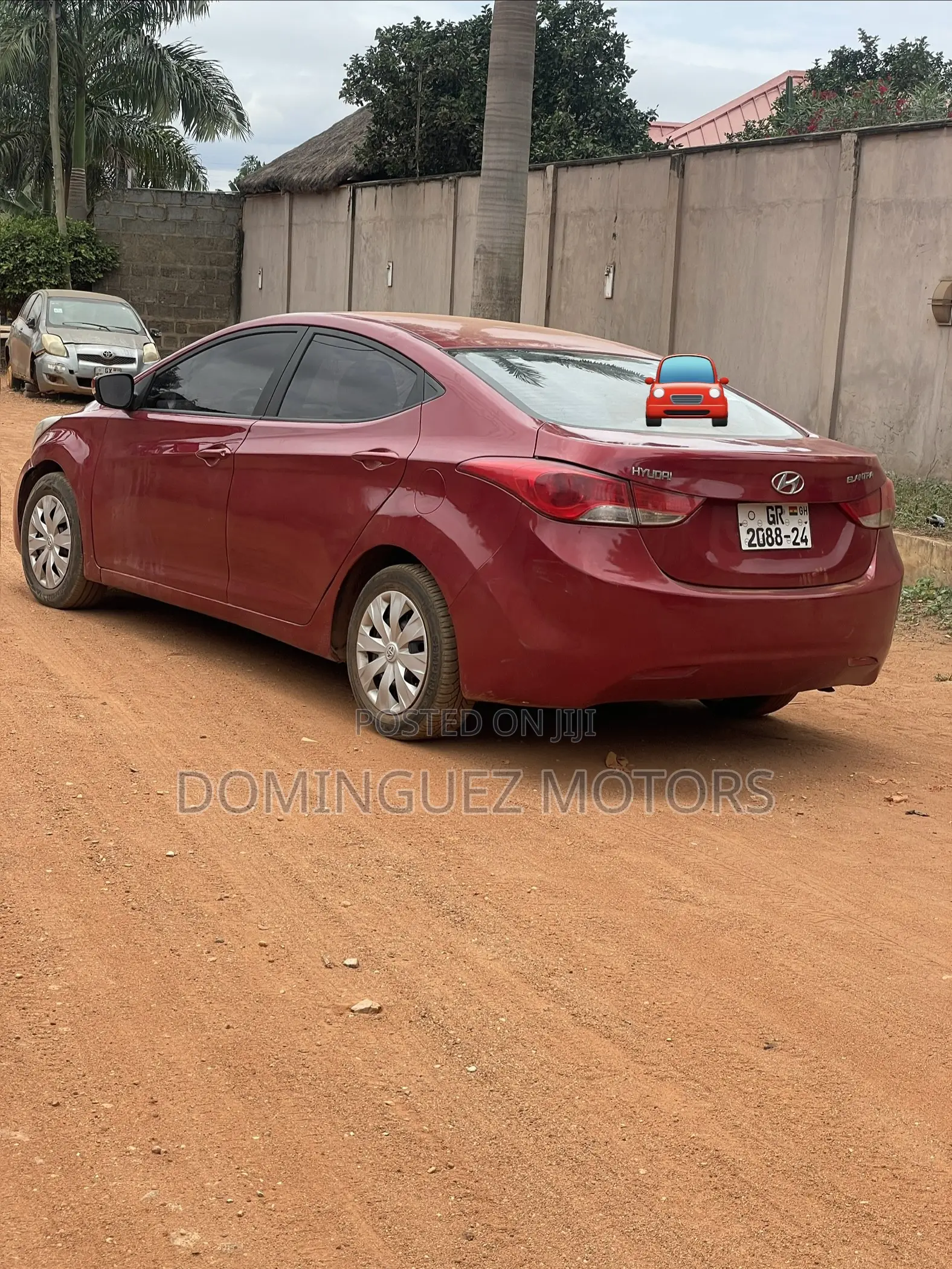 Hyundai Elantra 2013 Red