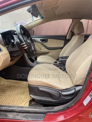 Hyundai Elantra 2013 Red